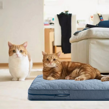 Load image into Gallery viewer, Orthopedic Dog Bed Cover for Large Dogs, Washable Foam Mat Cover, Quilted Crate Bed Protector