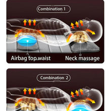 Load image into Gallery viewer, Full Body Shiatsu Massage Mat - Adjustable Heating Pad for Sitting Sleeping Lying Electric Mattress Pad