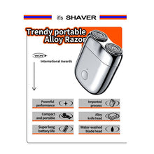 Load image into Gallery viewer, Portable Electric Shaver with Magnetic Charging and Wet Dry Operation, IPX7 Waterproof