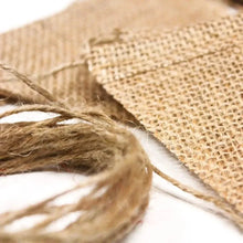 Load image into Gallery viewer, Puppy Training Tug Toy, Natural Jute Interactive Bite Tug