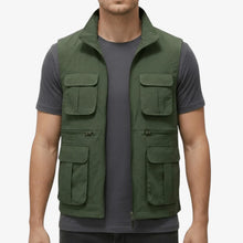 Load image into Gallery viewer, Travel Vest Quick Dry Lightweight Multi Pocket