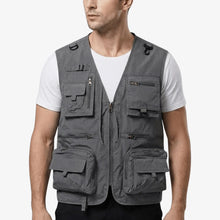 Load image into Gallery viewer, Lightweight Breathable Utility Vest With Multiple Pockets