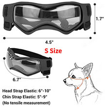 Load image into Gallery viewer, Adjustable Dog Goggles for Small and Medium Breeds