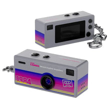 Load image into Gallery viewer, Retro Style Digital Camera Keychain with 1080P HD Video