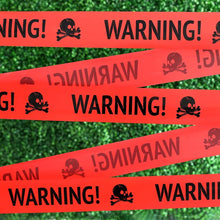 Load image into Gallery viewer, Halloween Warning Tape 2 Piece Set for Haunted House and Party Decor