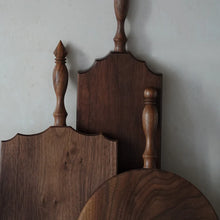 Load image into Gallery viewer, Handmade Walnut Serving Board, Retro Style Kitchen Board