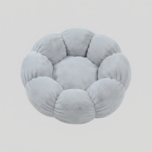 Load image into Gallery viewer, Plush Flower Pet Bed with Raised Petal Rim and Polyester Fill