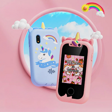 Load image into Gallery viewer, Kids Toy Phone with Dual Cameras and Educational Features