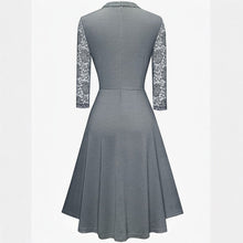Load image into Gallery viewer, Hollowed-out lace dress