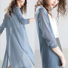 Load image into Gallery viewer, Lightweight long cardigan