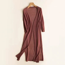 Load image into Gallery viewer, Lightweight long cardigan
