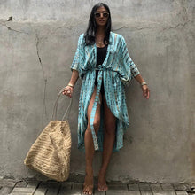 Load image into Gallery viewer, Glamorous Sun Protection Resort Beach Dress Cover Up