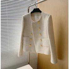 Load image into Gallery viewer, Women's Tweed Blazer Jacket