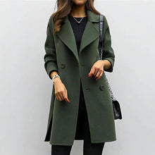 Load image into Gallery viewer, Womens Wool Coat