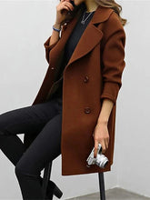 Load image into Gallery viewer, Women's Wool Coat