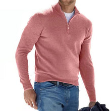 Load image into Gallery viewer, Merino V-neck sweater - zip