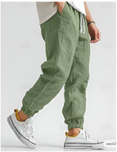 Load image into Gallery viewer, Men's Linen Cargo Pants