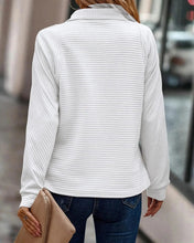 Load image into Gallery viewer, Women's Sweater - V-neck Zipper