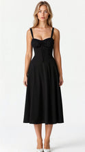 Load image into Gallery viewer, corset midi dress