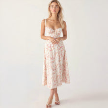 Load image into Gallery viewer, corset midi dress