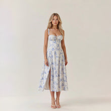 Load image into Gallery viewer, corset midi dress