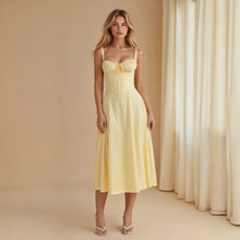 Load image into Gallery viewer, corset midi dress