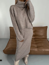 Load image into Gallery viewer, Warm Dress - Turtleneck Sweater