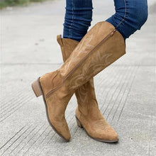 Load image into Gallery viewer, knee length cowboy boots