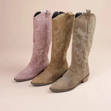 Load image into Gallery viewer, knee length cowboy boots