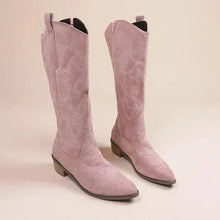 Load image into Gallery viewer, knee length cowboy boots