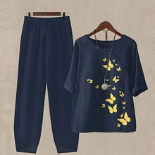 Load image into Gallery viewer, Printed Blouse and Pants Set