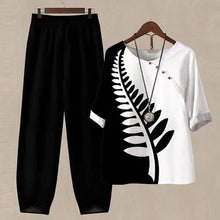 Load image into Gallery viewer, Printed Blouse and Pants Set