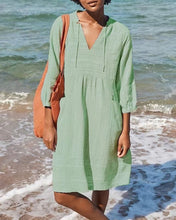 Load image into Gallery viewer, Loose Shirt Dress