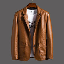 Load image into Gallery viewer, Classic Leather Jacket