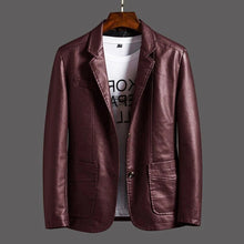 Load image into Gallery viewer, Classic Leather Jacket