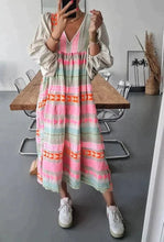 Load image into Gallery viewer, Vibrant Loose Dress