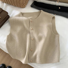 Load image into Gallery viewer, Knit Vest - Fall Layering