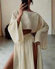 Load image into Gallery viewer, Two-Piece Skirt Set