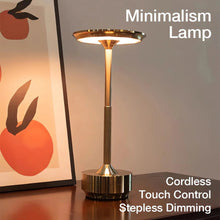 Load image into Gallery viewer, Rechargeable Table Lamp with Touch Dimming and Three Color Temperatures