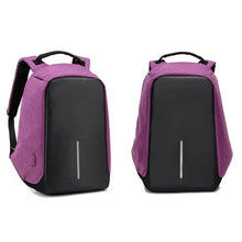 Load image into Gallery viewer, Anti-Theft Backpack With USB Charging