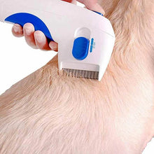 Load image into Gallery viewer, Electric Flea and Tick Remover Comb for Dogs and Cats with Low Voltage Operation