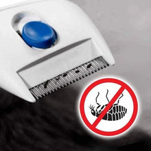 Load image into Gallery viewer, Electric Flea and Tick Remover Comb for Dogs and Cats with Low Voltage Operation