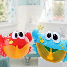 Load image into Gallery viewer, Crab Bubble Blower Baby Bath Toy