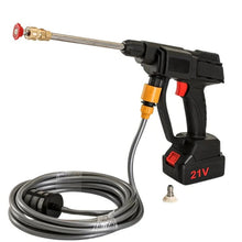 Load image into Gallery viewer, Cordless Pressure Washer with Two Rechargeable Batteries Nozzles and Water Hose