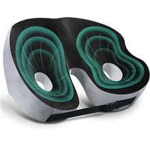Load image into Gallery viewer, Contoured Memory Foam Seat Cushion with Adjustable Inserts and Washable Cover