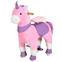 Load image into Gallery viewer, Premium Kids Wheeled Ride On Unicorn Rocking Horse Toy