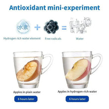 Load image into Gallery viewer, Hydrogen Water Bottle with Internal Electrolysis, One Button Control and a Rechargeable 300 ml Body