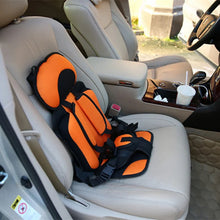 Load image into Gallery viewer, Portable Child Booster Seat with Five Point Harness and Head Support, Foldable Travel