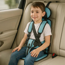 Load image into Gallery viewer, Portable Child Booster Seat with Five Point Harness and Head Support, Foldable Travel