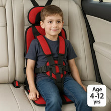 Load image into Gallery viewer, Portable Child Booster Seat with Five Point Harness and Head Support, Foldable Travel